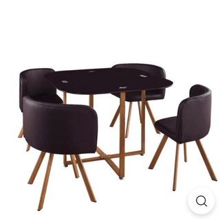 Mesa de comedor de cristal templado