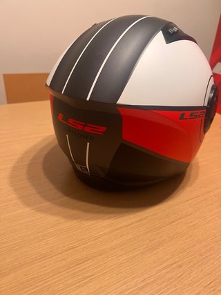 Casco Jet LS2 Airflow II Blanco/Negro