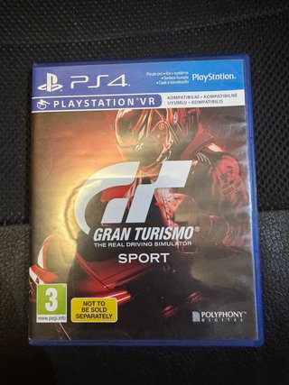 Gran Turismo Sport PS4 compatibile con VR
