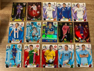 Lote 92 cartas Panini Adrenalyn XL La Liga 25/26