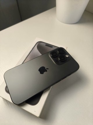 iPhone 15 Pro 128GB negro titanio