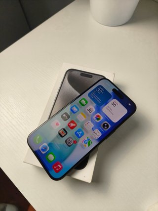 iPhone 15 Pro 128GB negro titanio