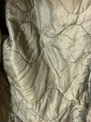 Forro liner para chaqueta  M65 US 1972 Vietnam .