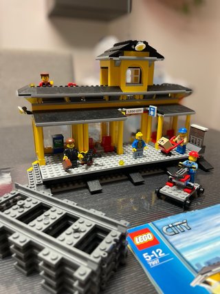 Raro Lego 7997 Stazione Ferroviaria