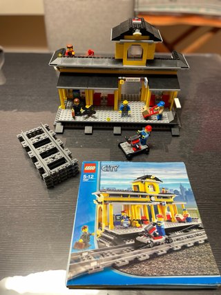 Raro Lego 7997 Stazione Ferroviaria