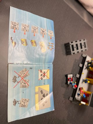 Raro Lego 7997 Stazione Ferroviaria