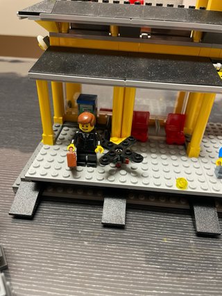 Raro Lego 7997 Stazione Ferroviaria