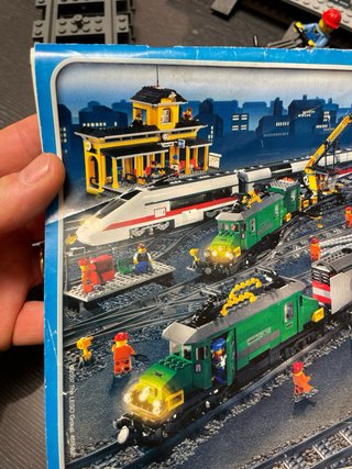 Raro Lego 7997 Stazione Ferroviaria
