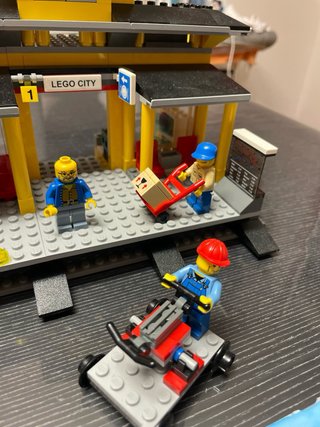 Raro Lego 7997 Stazione Ferroviaria