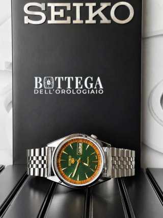 Seiko 5 Automatico Verde Oro