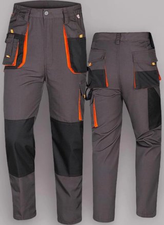 Pantalón de trabajo Diamond TOTAL gris