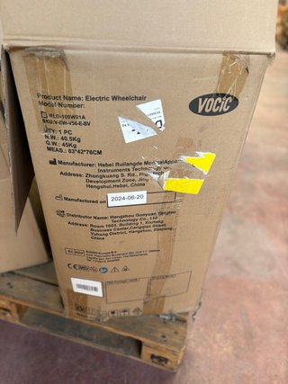 Silla de Ruedas Eléctrica VOCIC sin batería