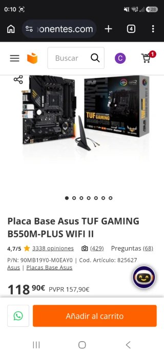PC GAMING NUEVO+ FACTURA.