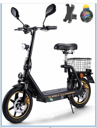 Patinete Eléctrico con Asiento