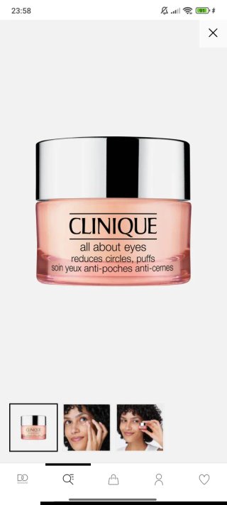 Crema contorno occhi Clinique All About Eyes
