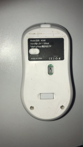 Ratón Gaming Inalámbrico Blanco