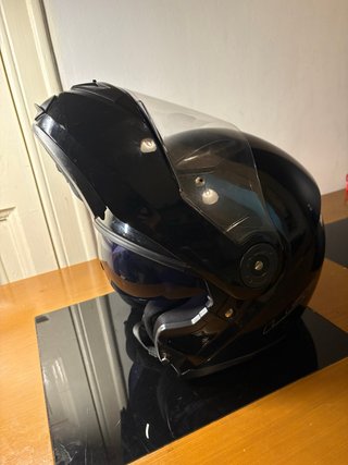 Casco Moto LS2 Modular Negro Talla M