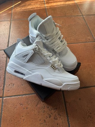 Air Jordan 4 Retro White Metallic - Nuove