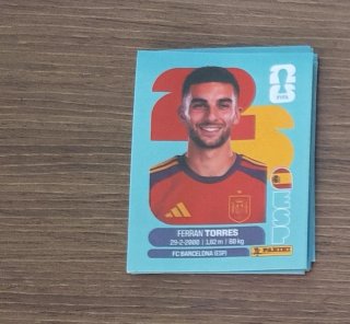Cromo Ferran Torres España Mundial 2026 Panini