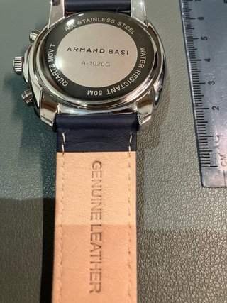 Reloj Armand Basi Cronógrafo Plata y Azul