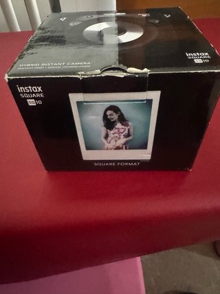 Fujifilm Instax SQ10 Cámara Instantánea Negra