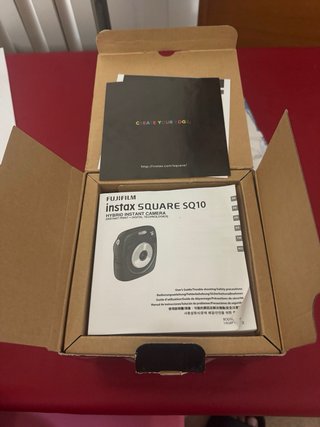 Fujifilm Instax SQ10 Cámara Instantánea Negra