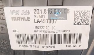 CALEFACCION ENTERA NORMAL Seat Arona (KJP)(10.2025->)