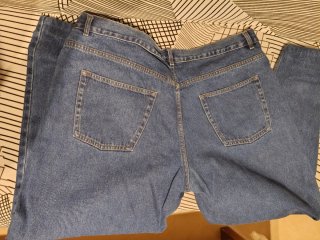 Vaqueros hombre azul