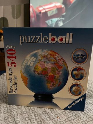 Puzzle Globo Terráqueo 3D
