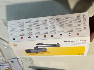 Cierrapuertas Yale 3500 con brazo de retención