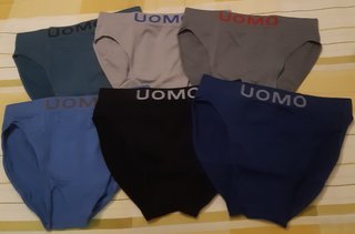 Pack 6 Slips Channo Uomo