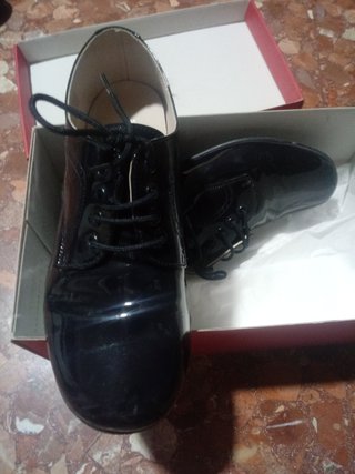 Zapatos charol niño Panyno T.35