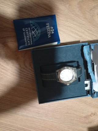 Reloj Festina F16244/B Azul y Plateado