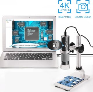 Microscopio Mostanne 4K con Soporte Metálico