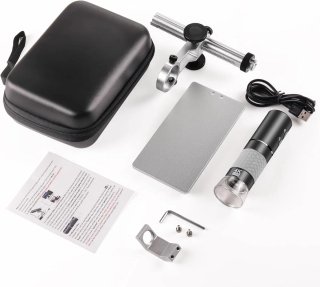Microscopio Mostanne 4K con Soporte Metálico