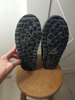 Botines negros talla 37