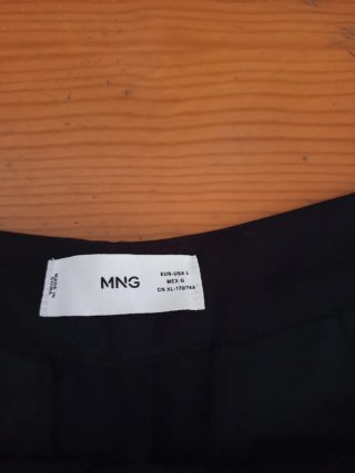 Falda pantalón negra