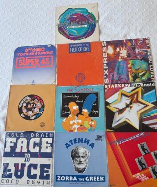 Vinilos Dance 90s - Max Mix 9, Skate Board