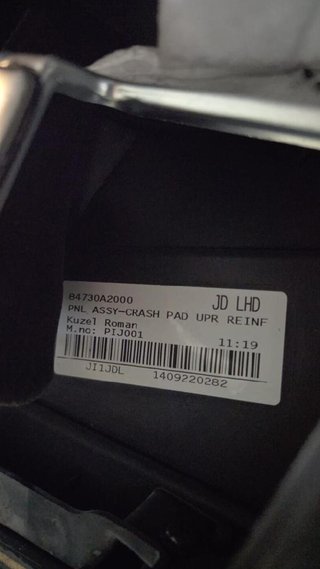 Kia 84730a2000 kit airbag ceed - 2 1.6 crdi 228411