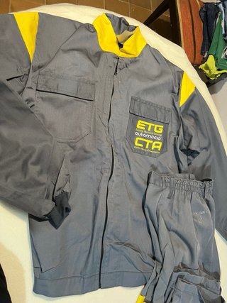 Conjunto ropa taller mecanico escola ETG