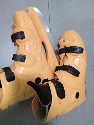 Patines de hielo naranjas Talla 43