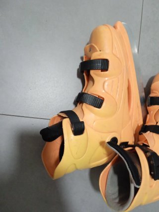 Patines de hielo naranjas Talla 43