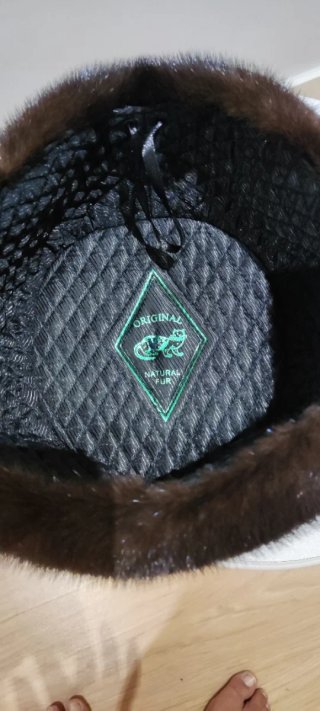 Gorro Ruso Ushanka Marrón Oscuro
