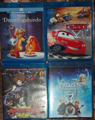 Pack Películas Blu-ray Disney y Pixar