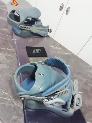 Tabla Snowboard Head Rush 165cm Fijaciones y Funda