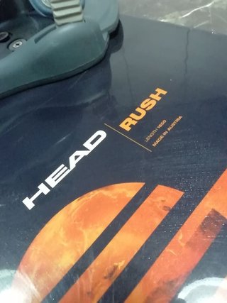 Tabla Snowboard Head Rush 165cm Fijaciones y Funda