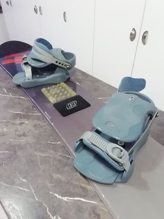 Tabla Snowboard Head Rush 165cm Fijaciones y Funda