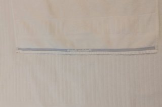 Set Asciugamani Bianco Cotone 100%