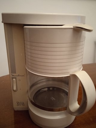 Cafetera de goteo Moulinex modelo Diva. Años 90