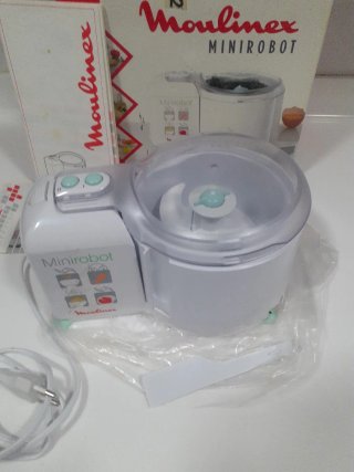Moulinex Minibot con caja he instrucciones